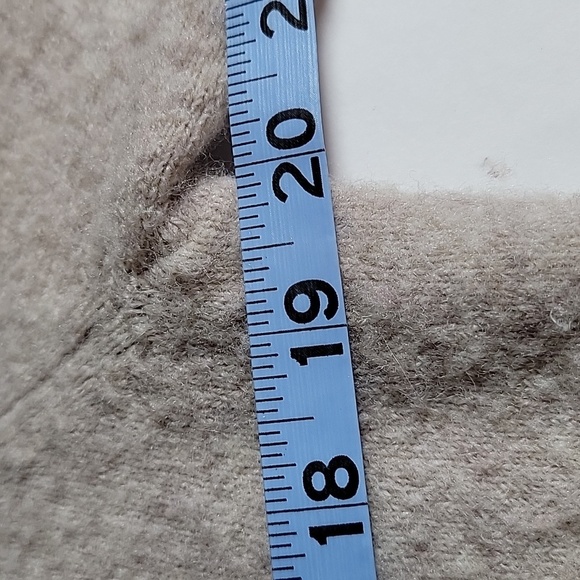 Madewell Ryder Cardigan Sweater Long Open Front Colorblock Pocket Wool Alpaca XS - Picture 14 of 16